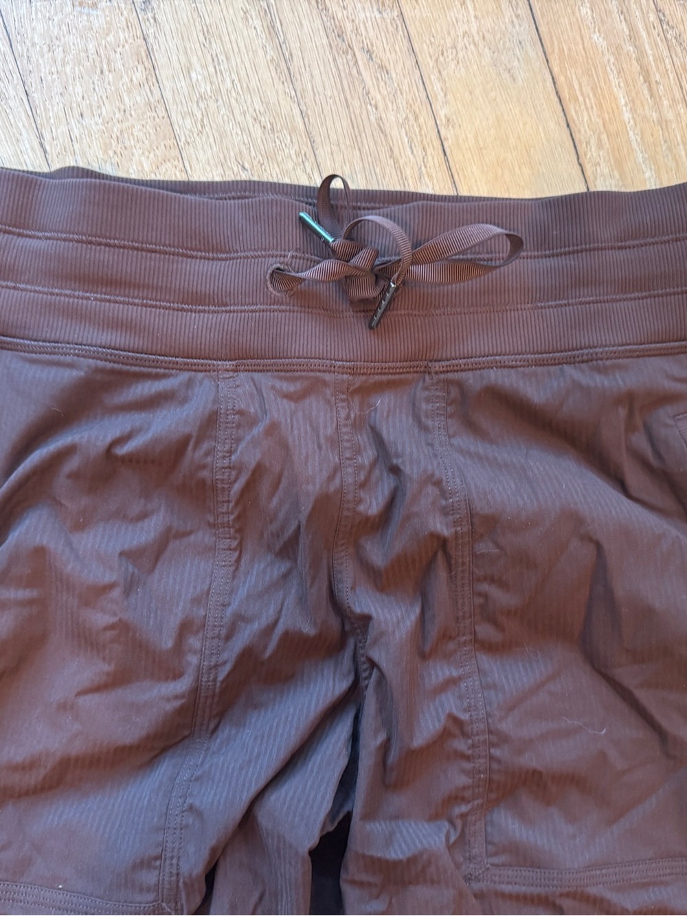 Lululemon Dance Studio Pant Espresso Coffee Brown Sz 10 EUC - Picture 3 of 8